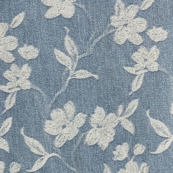 Versona Floral Denim Jeggings Size 8 Botanic Print Jeans - Picture 4 of 7